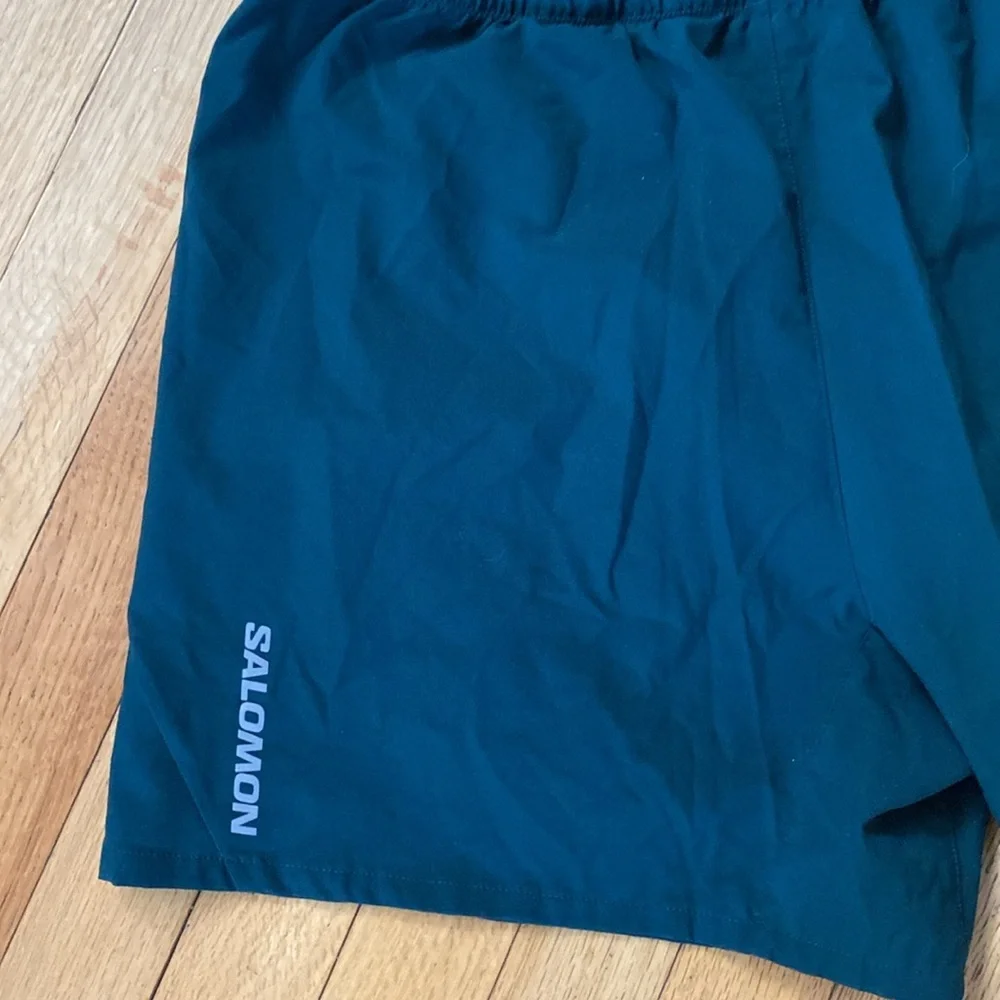 Salomon shorts men’s XL green teal
